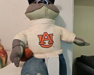 Aubie the Tiger Plush Mascot