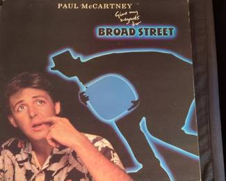 Paul McCartney Give My Regards to Broad Street Vinyl LP
