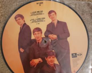 The Beatles 'Love Me Do' / 'P.S. I Love You' Picture Disc (RP 4949)