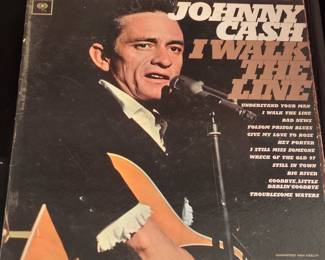 Johnny Cash I Walk The Line Vinyl LP