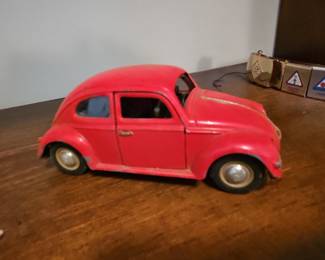 Schuco Volkswagen Beetle Tin Toy