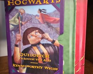 Harry Potter: From the Library of Hogwarts - Quidditch Through the Ages & Fantastic Beasts and Where to Find Them Boxed Set