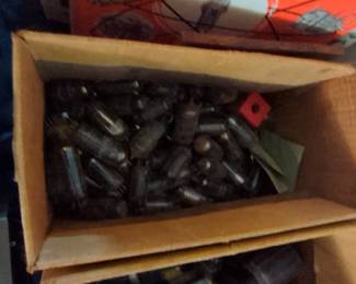 Collection of Vintage Vacuum Tubes