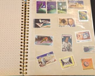 Vintage Worldwide Philatelic Collection - Space and Nature Themes