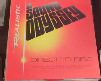 Realistic A Sound Odyssey Direct-to-Disc Red Vinyl LP