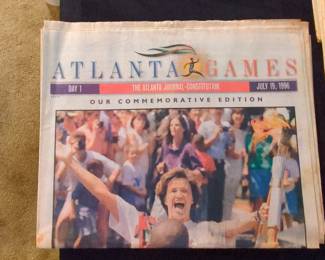 The Atlanta Journal-Constitution 1996 Olympic Commemorative Edition - Day 1