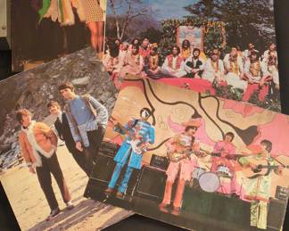 The Beatles Set of Four Detailed Line Drawings