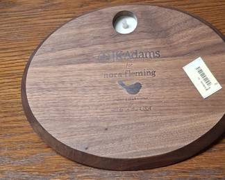JK Adams for Nora Fleming Walnut Serving Board