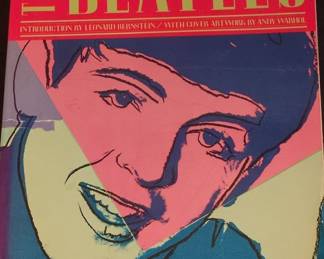 The Beatles: An Illustrated Record (1975) with Andy Warhol Cover Art