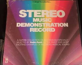 Realistic Stereo Music Demonstration Record