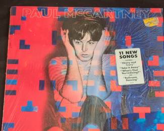 Paul McCartney Tug of War Vinyl LP