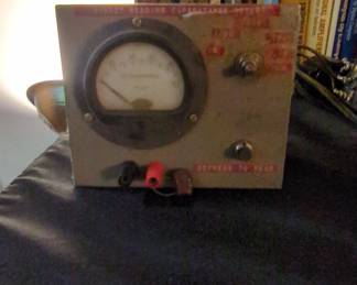 Vintage Homebrew Direct Reading Capacitance Meter