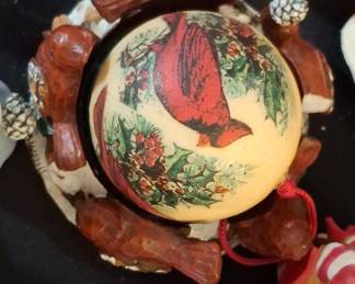 Jim Shore Heartwood Creek Cardinal Ornament
