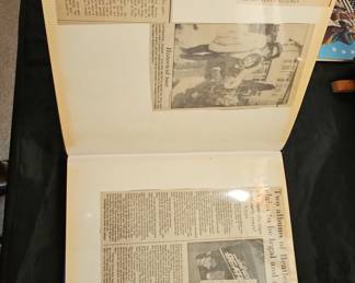 Vintage Beatles Fan Scrapbook with Ephemera