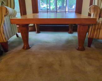 Custom-Built Hardwood Coffee Table