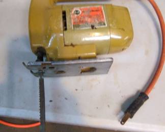 Vintage Black & Decker 2-Speed Jig Saw Model 7514
