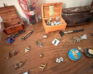 Estate Sale Assortment of Vintage Collectibles and Jewelry