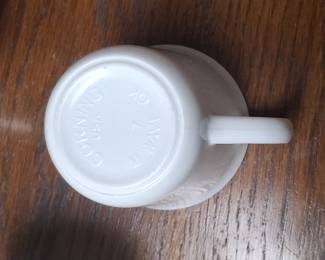 CorningWare "M'Wave OK" White Mugs