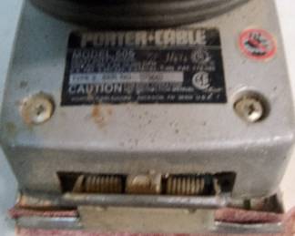 Porter-Cable Model 505 Finishing Sander