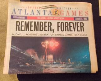 Atlanta Journal-Constitution Special Edition: 1996 Olympic Games Closing