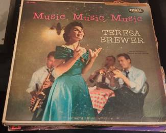 Teresa Brewer - Music, Music, Music (Coral Records LP)
