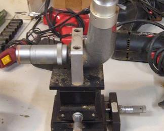 Vintage Toolmaker's Microscope Assembly with X-Y Stage