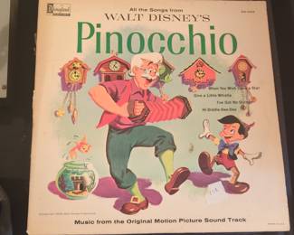 Walt Disney's Pinocchio Disneyland Record (DQ 1202)