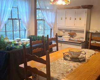 Vintage Depression Glass Collection (Green)