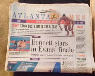 Atlanta Journal-Constitution 1996 Olympic Games Commemorative Newspaper - July 26, 1996