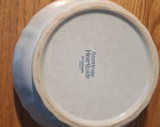 Americana Hearthside "Berries and Cream" Stoneware Covered Casserole Dish