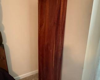 Vintage Cedar Wood Quilt Rack or Blanket Stand