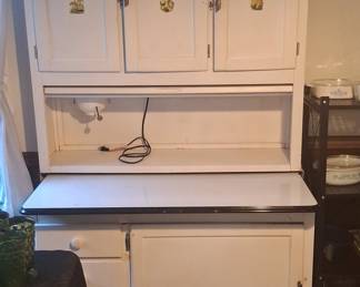 Vintage Hoosier-Style Kitchen Cabinet