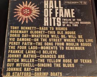 Columbia Hall of Fame Hits Vinyl LP (CL 1308)