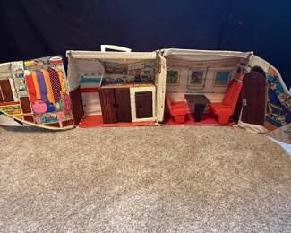 Mattel Barbie's Friend Ship Airplane Case