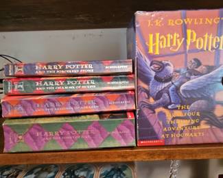 Harry Potter The First Four Thrilling Adventures at Hogwarts Boxed Set