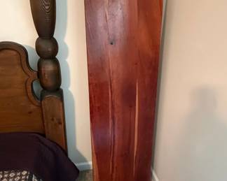 Vintage Cedar Wood Quilt Rack or Blanket Stand
