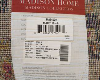 Madison Home Madison Collection MAD611B-6 Area Rug