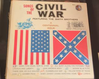 Songs of the Civil War Featuring The Smith Brothers Vinyl Record