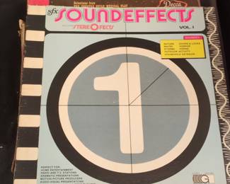Decca Sound Effects Vol. 1 Vinyl Record