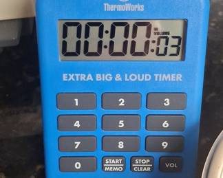 ThermoWorks Extra Big & Loud Timer
