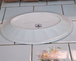 Homer Laughlin Best China Oval Platter