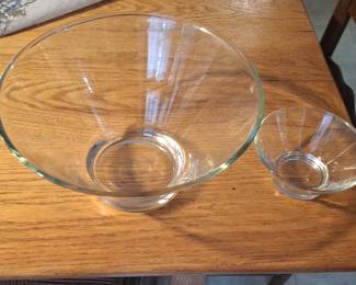 Mid-Century Modern Anchor Hocking Chip and Dip Set