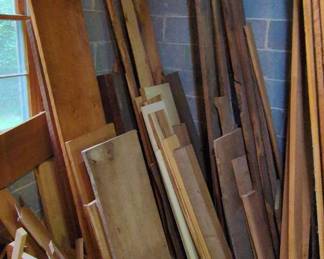 Assorted Reclaimed Lumber and Project Wood