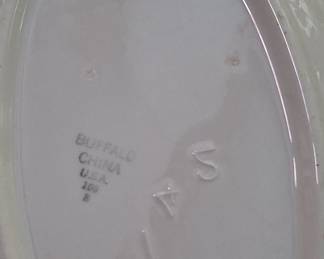 Buffalo China Oval Platter