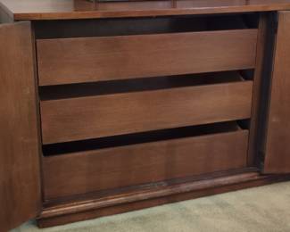 Kent Coffey Perspecta Mid-Century Walnut Buffet