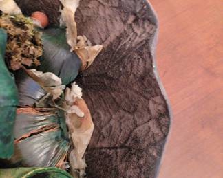 Decorative Sola Wood Flower Arrangement in Metal Bowl