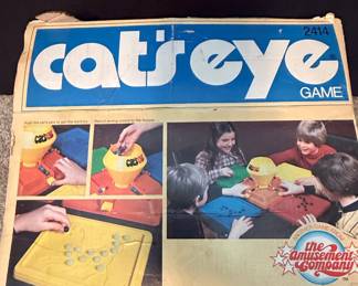 1978 Marx Toys Cat's Eye Game