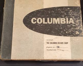 Columbia Records Promotional Radio Program Transcription Album
