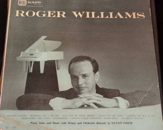 Roger Williams "Almost Paradise" Vinyl Record (Kapp Records KL-1063)