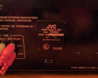 JVC TD-W503 Double Cassette Deck